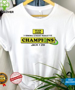 1 inning league roulette champs shirt