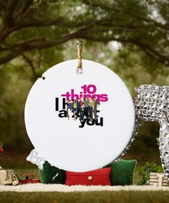 10 Things I Hate About You Cast Art Orrnament Christmas