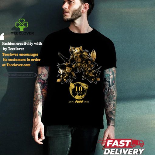 10 Year Anni Purr Sary 2024 Limited Shirt