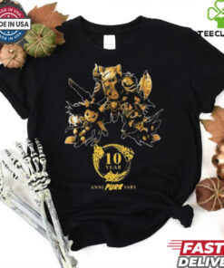 10 Year Anni Purr Sary 2024 Shirt