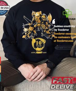 10 Year Anni Purr Sary 2024 T shirt