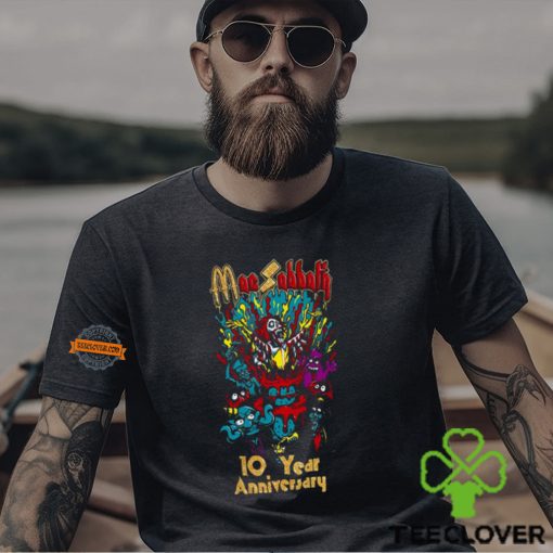 10 Year Anniversary Mac Sabbath Show T Shirt