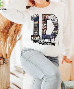 10 Years Of 1 D One Direction Unisex T Shirt 1 10 Years Of 1 D One Direction Unisex T Shirt