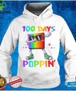 100 Days Of School And Still Poppin Fidget 100 Days Smarter T Shirt