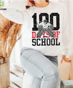 100 Days Of School Ice Hockey Sport Student Teacher Shirt