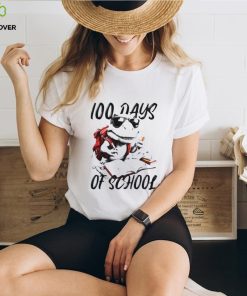 100 Days Of School T Rex With Glasses Shirt