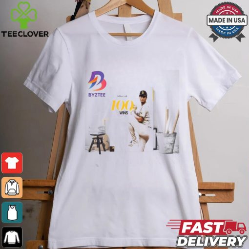 100 MLB Career Wins For Yu Darvish Home Decor Poster Shirt