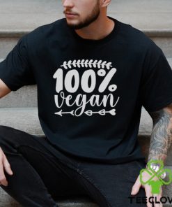 100% Vegan Shirt Unisex Hoodie