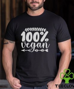 100% Vegan Shirt Unisex Hoodie