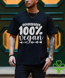 100% Vegan Shirt Unisex Hoodie