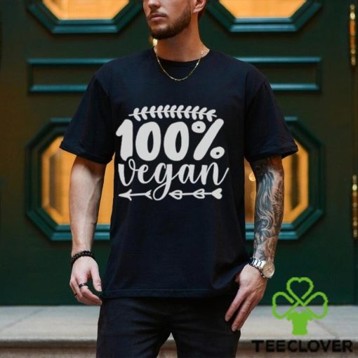 100% Vegan Shirt Unisex Hoodie