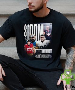 100m Brothers Nfl T Shirt