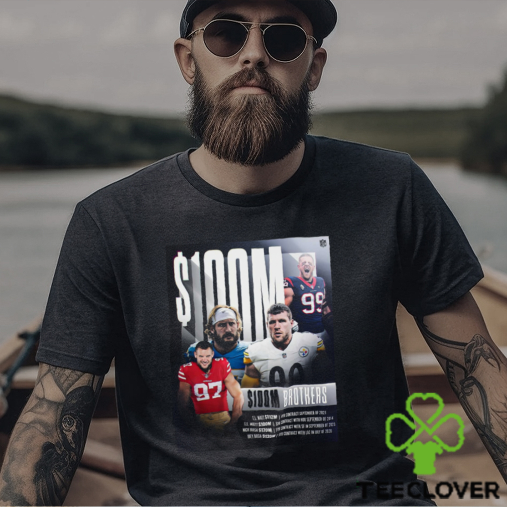 100m Brothers Nfl T Shirt 100m Brothers Nfl T Shirt