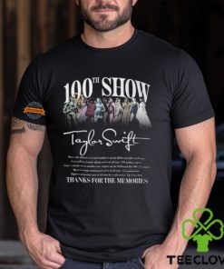 100th Show Taylor Swift Thanks For The Memories T Shirt