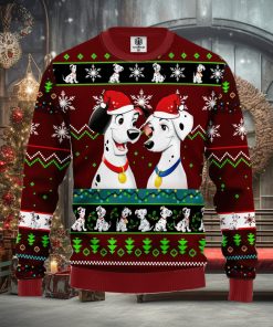 101 Dalmatians Ugly Christmas Sweater Red Ideas For Men Women