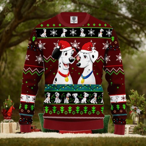 101 Dalmatians Ugly Christmas Sweater Red Ideas For Men Women
