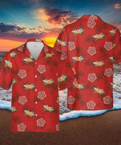 108th Sustainment Brigade (united States) Of Illinois Army National Guard Hawaiian Shirt