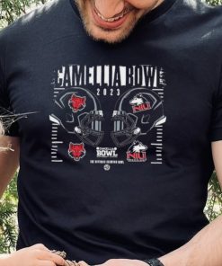 10th Anniversary Camellia Bowl 2023 Arkansas State Red Wolves Versus Northern Illinois Huskies At Cramton Bowl Stadium shirt
