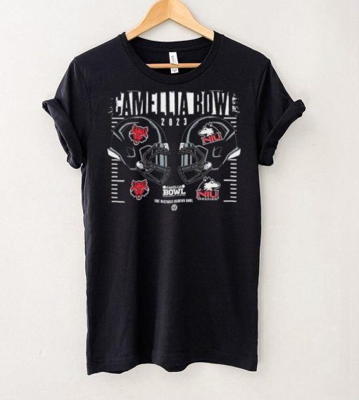 10th Anniversary Camellia Bowl 2023 Arkansas State Red Wolves Versus Northern Illinois Huskies At Cramton Bowl Stadium shirt