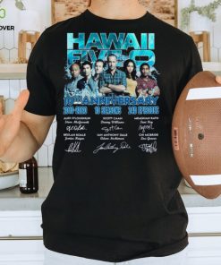 10th Anniversary Of Hawaii Five 0 Thank You For The Memories The Movie With A Young And Loving Cast Unisex Tshirt