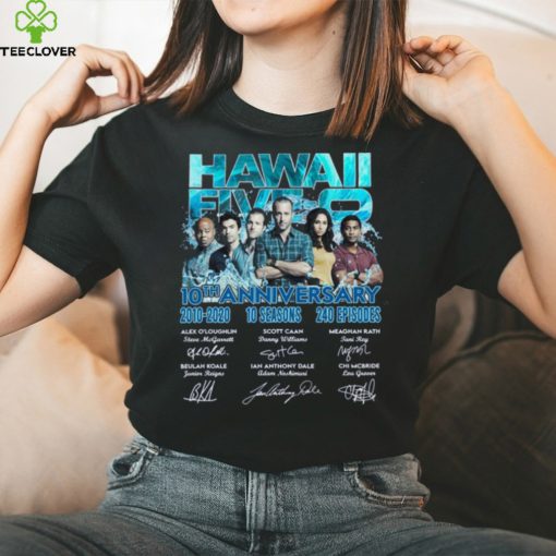 10th Anniversary Of Hawaii Five 0 Thank You For The Memories The Movie With A Young And Loving Cast Unisex Thoodie, sweater, longsleeve, shirt v-neck, t-shirt