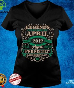 10th Birthday Gift For Legends Born April 2012 10 Years Old Sweatshirt