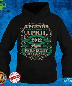 10th Birthday Gift For Legends Born April 2012 10 Years Old Sweatshirt