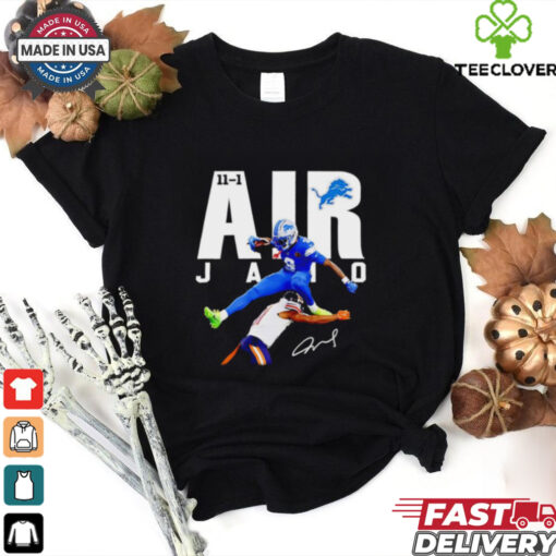 11 1 air Jamo Amon Ra St. Brown Detroit Lion shirt