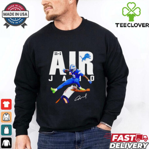 11 1 air Jamo Amon Ra St. Brown Detroit Lion shirt