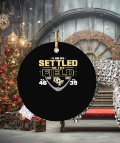 11 26 22 Settled On The Field UCF Knights 46 39 South Florida Bulls Ornament Christmas