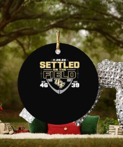 11 26 22 Settled On The Field UCF Knights 46 39 South Florida Bulls Ornament Christmas