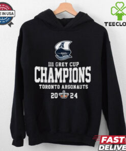 111th Grey Cup Champions Toronto Argonauts Football Club 2024 Logo Shirt