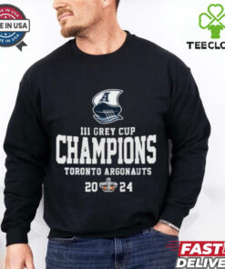 111th Grey Cup Champions Toronto Argonauts Football Club 2024 Logo Shirt