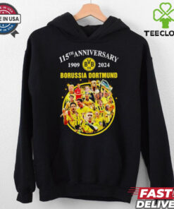 115th Anniversary Borussia Dortmund 1909 2024 team players hoodie, sweater, longsleeve, shirt v-neck, t-shirt