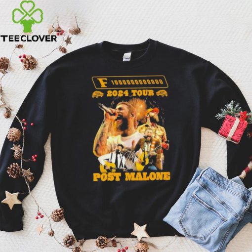 Post Malone Hits The Road For F 1 Trillion 2024 Tour Post Malone Signature Shirt