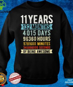 11th Birthday 11 Years Old Vintage Retro 132 Months T Shirt B09VXKTRSL 1 11th Birthday 11 Years Old Vintage Retro 132 Months T Shirt B09VXKTRSL