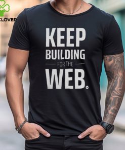 11ty Merch Keep Building For The Web 11ty Black T Shirt