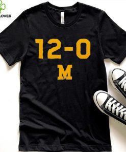 12 0 Michigan Wolverines shirt