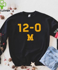 12 0 Michigan Wolverines hoodie, sweater, longsleeve, shirt v-neck, t-shirt