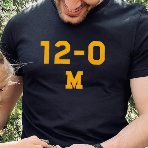 12 0 Michigan Wolverines hoodie, sweater, longsleeve, shirt v-neck, t-shirt