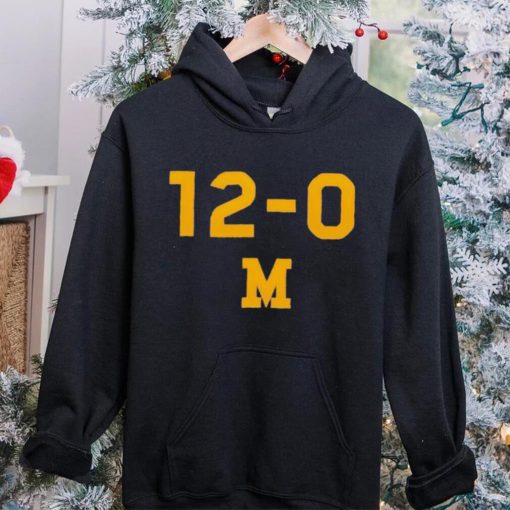 12 0 Michigan Wolverines hoodie, sweater, longsleeve, shirt v-neck, t-shirt