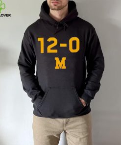 12 0 Michigan Wolverines hoodie, sweater, longsleeve, shirt v-neck, t-shirt