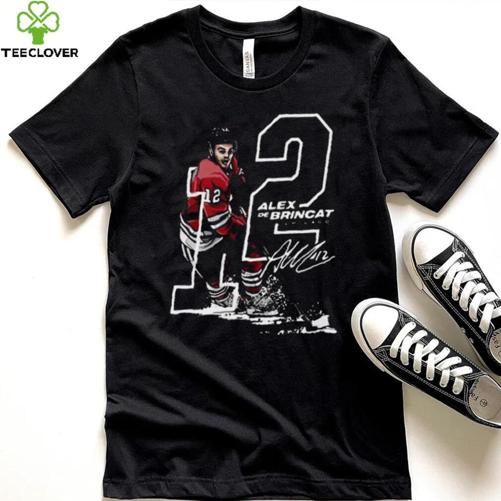 #12 Alex Debrincat Chicago Signature Shirt #12 Alex Debrincat Chicago Signature Shirt