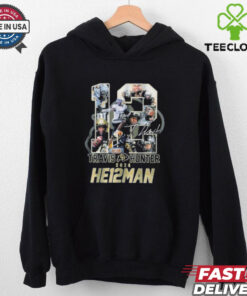 12 Travis Hunter 2024 Heisman Colorado football signature Shirt