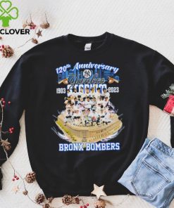 New York Yankees 120th Anniversary 1903-2023 Bronx Bombers shirt