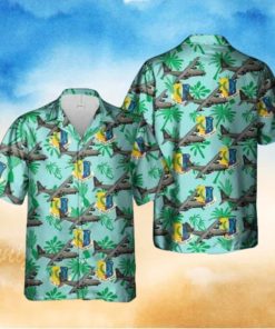 129th Rescue Wing Lockheed Hc 130 Hawaiian Shirt