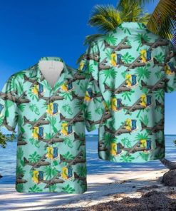 129th Rescue Wing Lockheed Hc 130 Hawaiian Shirt