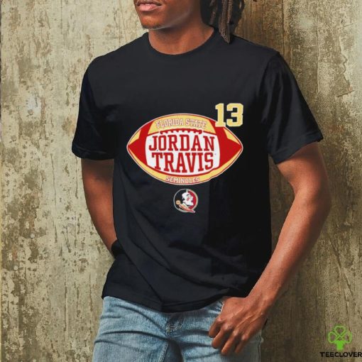 13 Florida State Jordan Travis Seminoles logo T hoodie, sweater, longsleeve, shirt v-neck, t-shirt