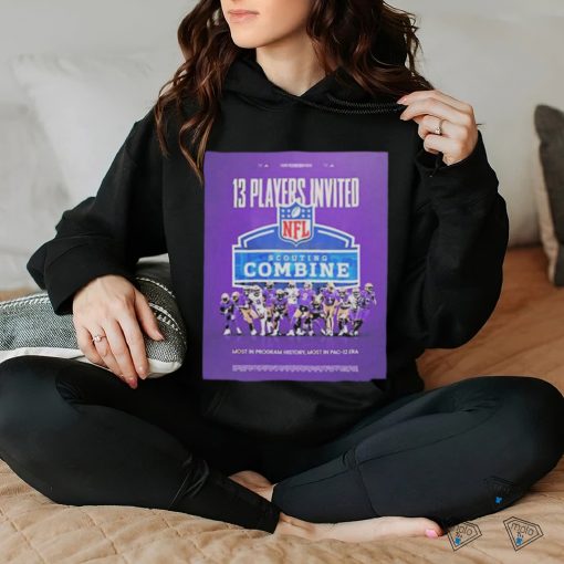 13 Players Invited Washington NFL Scouting Combine 2024 shirts