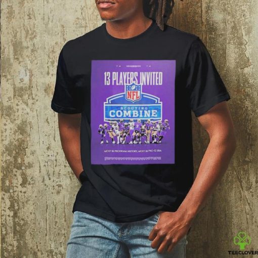 13 Players Invited Washington NFL Scouting Combine 2024 shirts